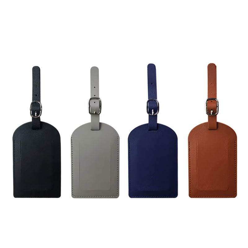 PU leather luggage tag, view 17 - MRSLM