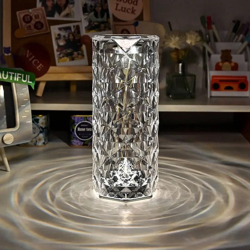 RGB crystal diamond LED night light, view 7 - MRSLM