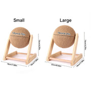 cat scratching ball toy, view 8 - MRSLM