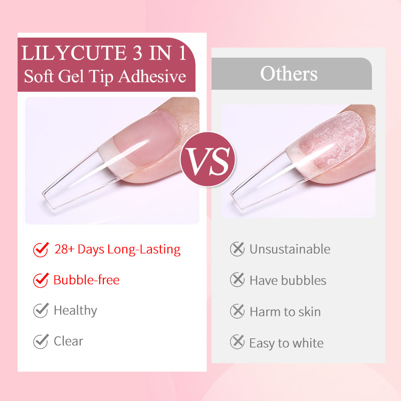 soft gel nail tips adhesive gel, view 6 - MRSLM