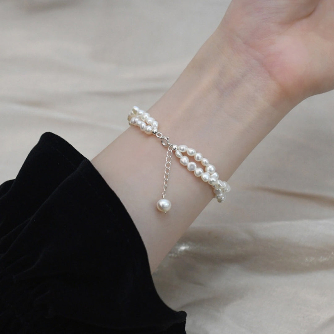 Natural Baroque Freshwater Pearl Bracelet