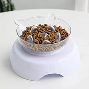 15 degree tilt pet bowl with non-slip stand - MRSLM