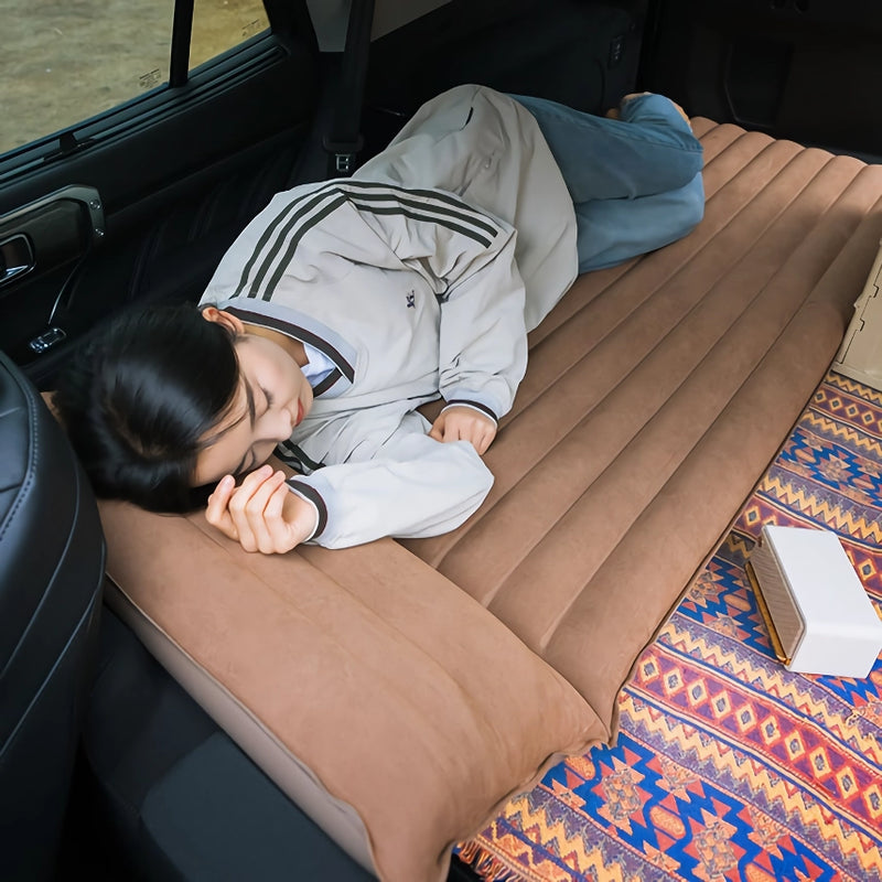 flocked air mattress, view 3 - MRSLM