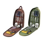 7-piece camping kitchen utensil set, view 2 - MRSLM