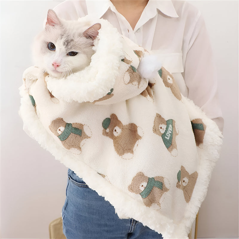 sphynx cat sleeping bag cloak, view 8 - MRSLM