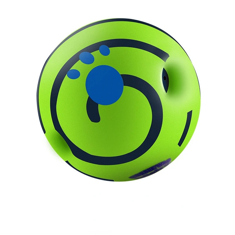 interactive giggle ball dog toy, view 2 - MRSLM