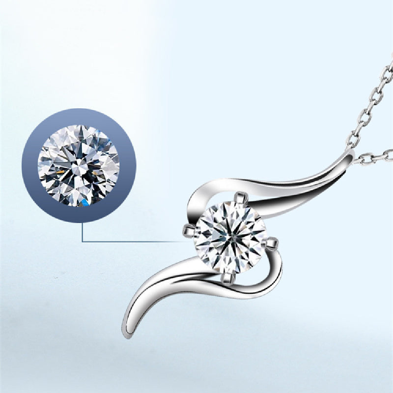 Personalisierte Modeschmuck-Halskette aus Sterlingsilber
