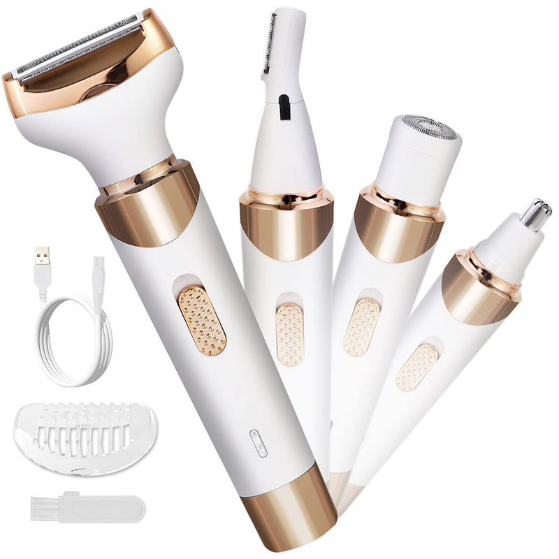 electric shaver and epilator for women, view 2 - MRSLM
