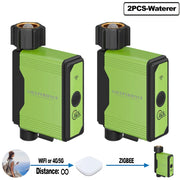 smart garden watering timer with Zigbee and WiFi, view 2 - MRSLM