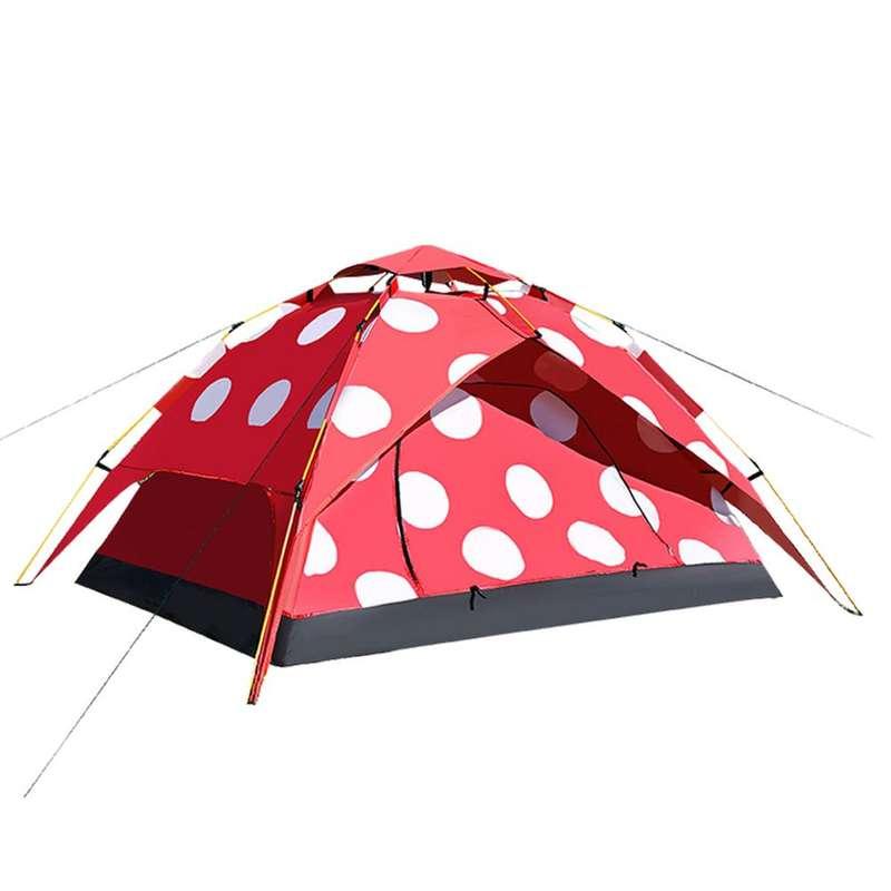 polka dot mushroom camping tent - MRSLM