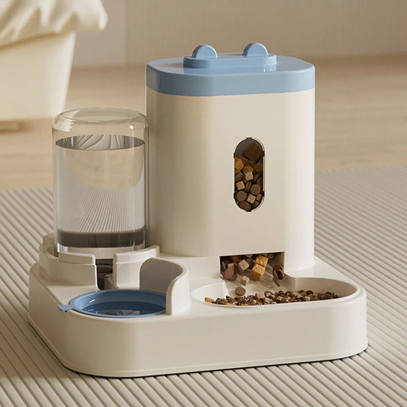 Automatic cat feeder and water dispenser, view 5 - MRSLM