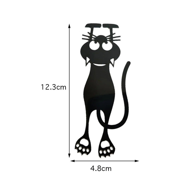 Cute Black Cat Bookmark