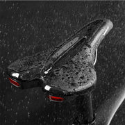 Shock-absorbing bike saddle with taillight, view 5 - MRSLM