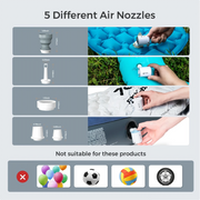 portable ultralight air pump, view 9 - MRSLM