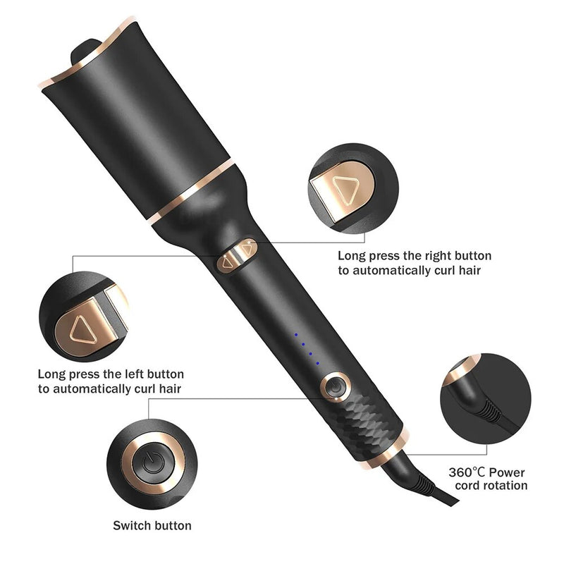 Professional automatic hair curler, view 8 - MRSLM