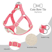 quick release dog collar harness and leash set, view 9 - MRSLM