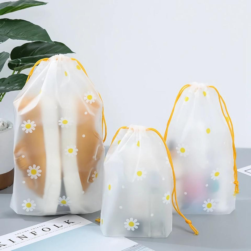 daisy travel shoe storage bag, view 3 - MRSLM