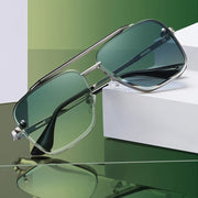men's gradient pilot sunglasses, view 17 - MRSLM