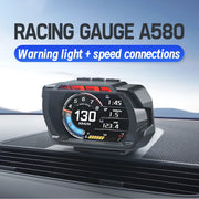 digital HUD car speedometer, view 3 - MRSLM