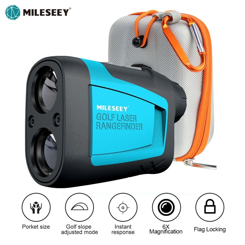 600M Golf & Hunting Laser Rangefinder with Slope Adjustment