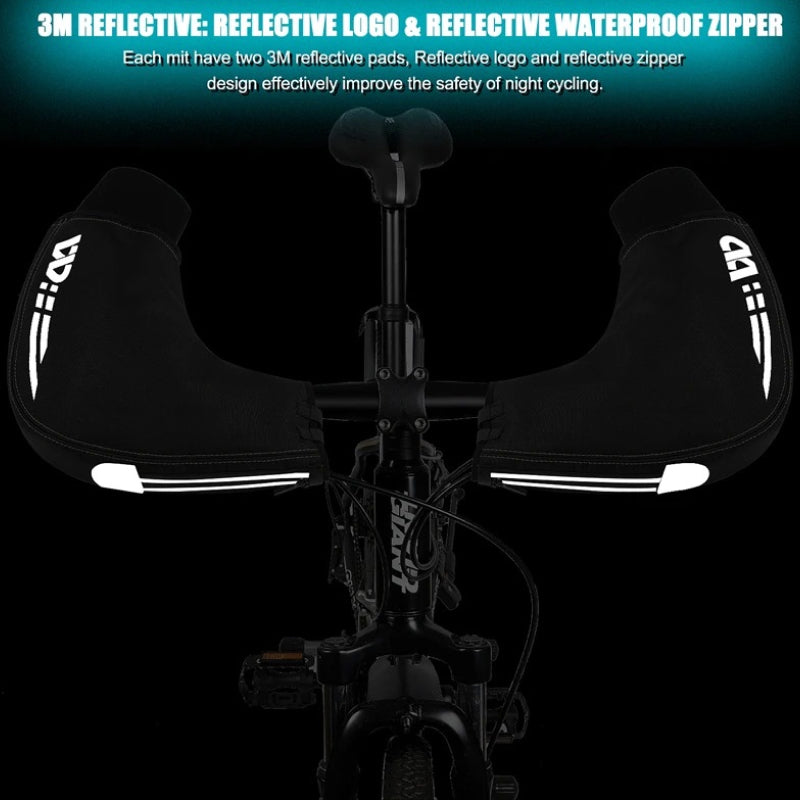 Luvas de ciclismo de montanha à prova de vento para ciclismo em qualquer clima