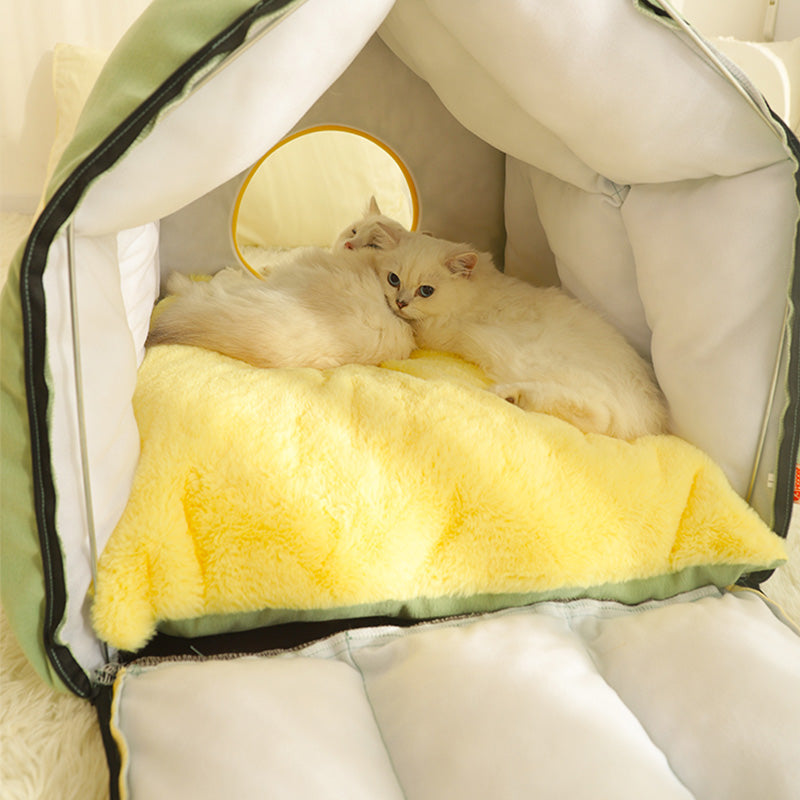 Cama aconchegante definitiva para gatos