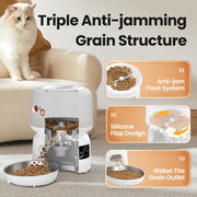 Smart automatic pet feeder, view 4 - MRSLM