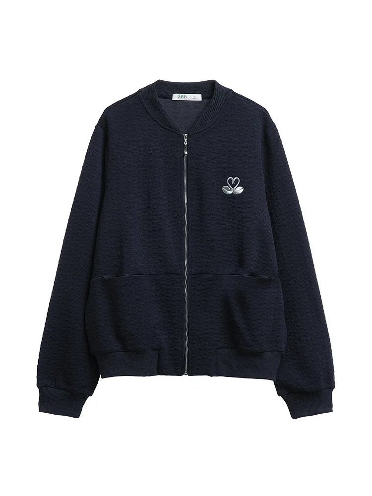 royal blue embroidered short jacket, view 7 - MRSLM