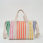large capacity canvas tote bag, view 6 - MRSLM