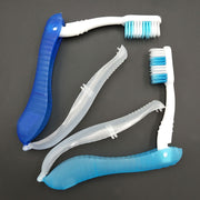 portable foldable travel toothbrush, view 4 - MRSLM