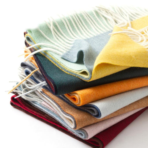 cashmere blend scarf with tassels - MRSLM