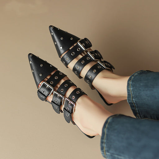 pointed toe mule sandals - MRSLM