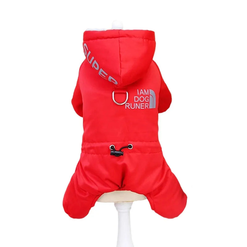 winter coat for small dogs and puppies, view 3 - MRSLM