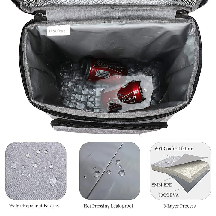 Large Leakproof Insulated Cooler Bag