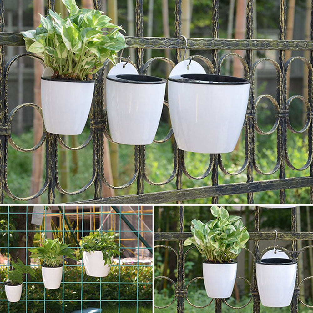 Modern Wall-Mounted Hydroponic Flowerpot