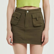 Green denim pencil skirt - MRSLM