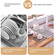 stainless steel sink draining rack, view 10 - MRSLM