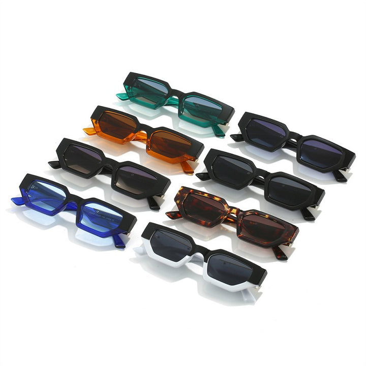 Wrap Sunglasses with Gradient Lens
