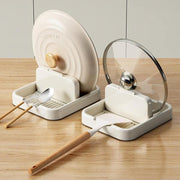 foldable non-slip pot lid and utensil holder - MRSLM