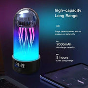 mini jellyfish bluetooth speaker with lamp, view 6 - MRSLM
