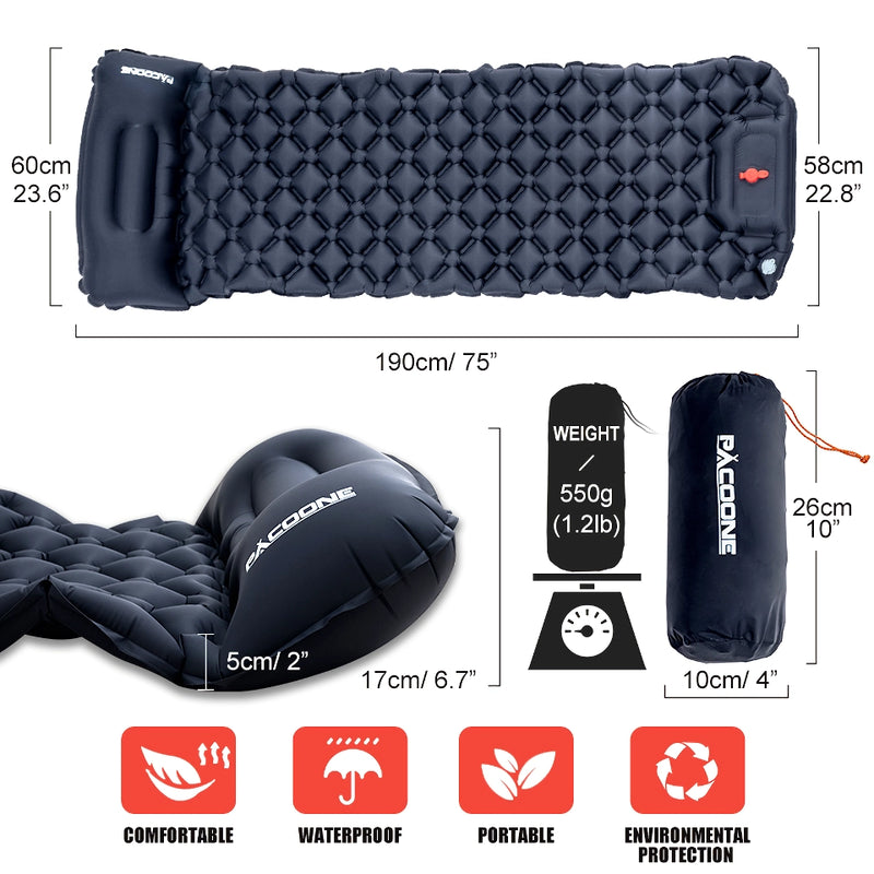 ultralight camping mattress, view 16 - MRSLM