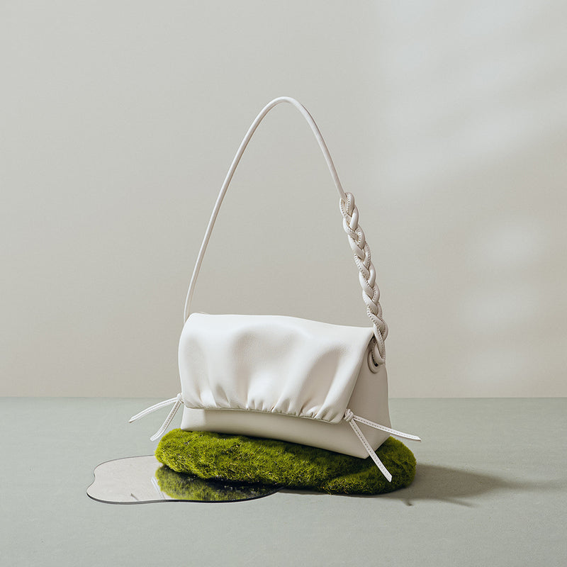 Vielseitige Schultertasche mit Kordelzug für Damen
