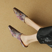 suede mule slippers, view 20 - MRSLM