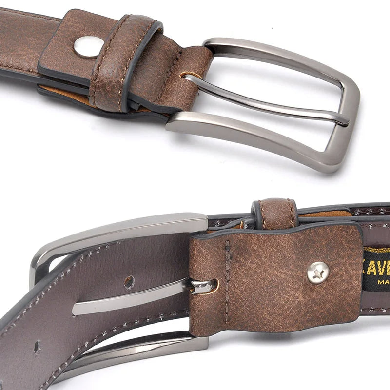 men's leather belt, view 6 - MRSLM