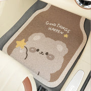 cute bear cartoon car floor mats, view 5 - MRSLM