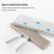 Foldable Bluetooth keyboard with built-in stand, view 8 - MRSLM