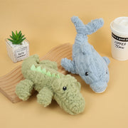 plush squeaky dog toy, view 7 - MRSLM