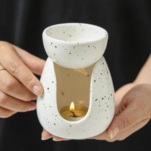 nordic style white porcelain essential oil burner - MRSLM