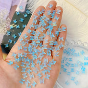 colorful aurora butterfly nail charms, view 10 - MRSLM