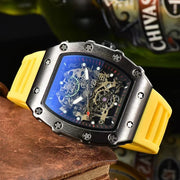 Hollow barrel sports men's watch, view 5 - MRSLM